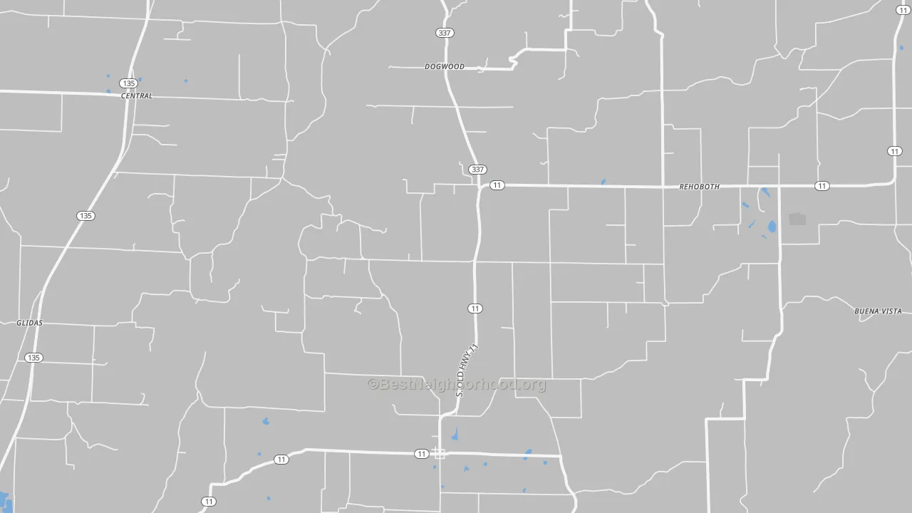Transit Grade map of Laconia, IN