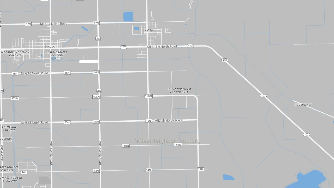 Transit Grade map of Laguna Seca, TX