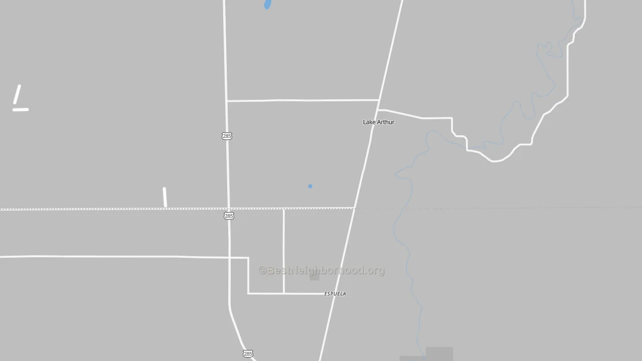Transit Grade map of Lake Arthur, NM