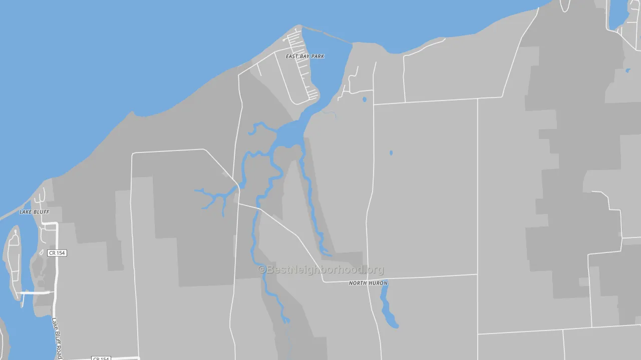 Transit Grade map of Lake Bluff, NY