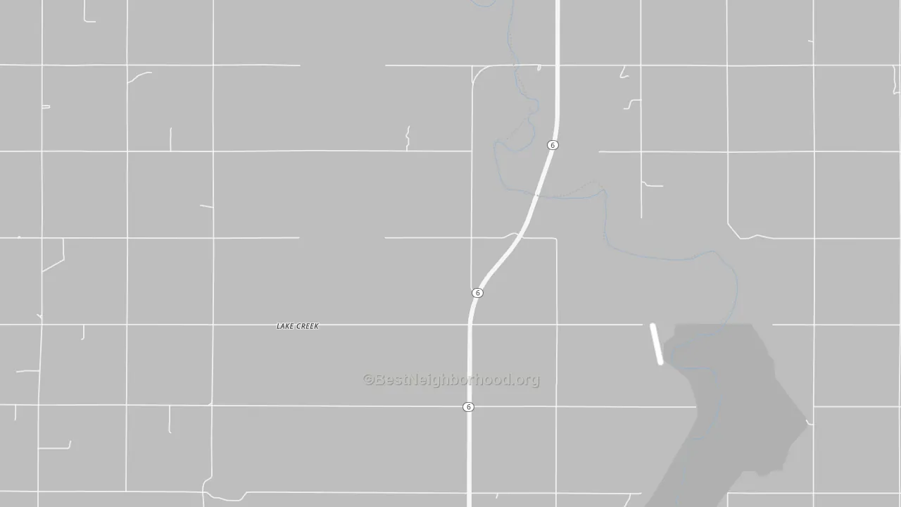 Transit Grade map of Lake Creek, OK