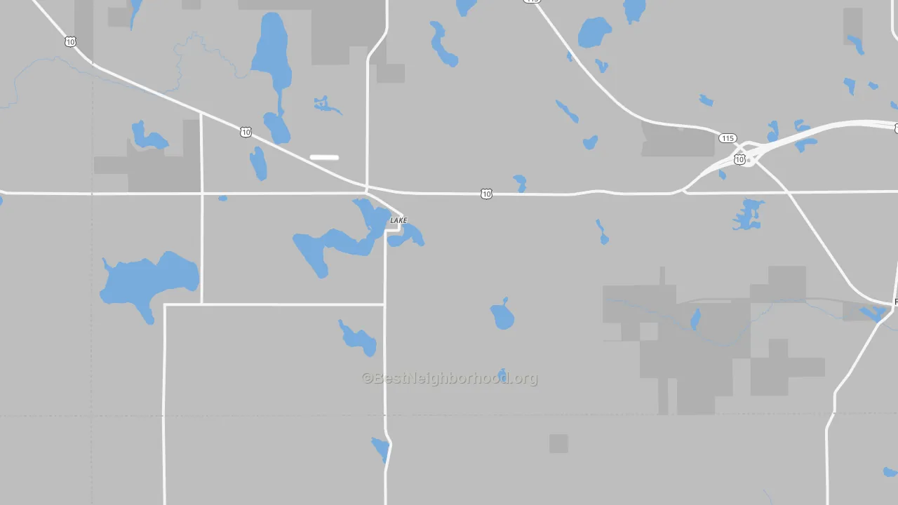 Transit Grade map of Lake, MI