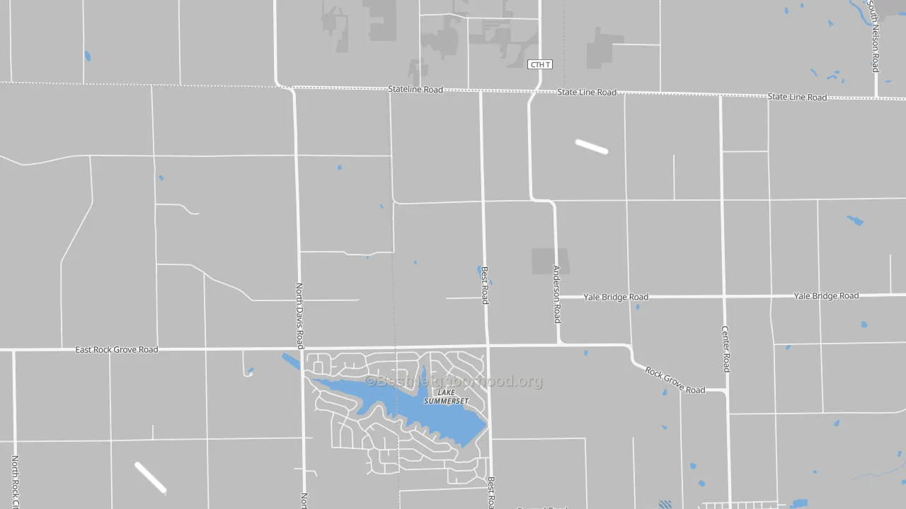 Transit Grade map of Lake Summerset, IL