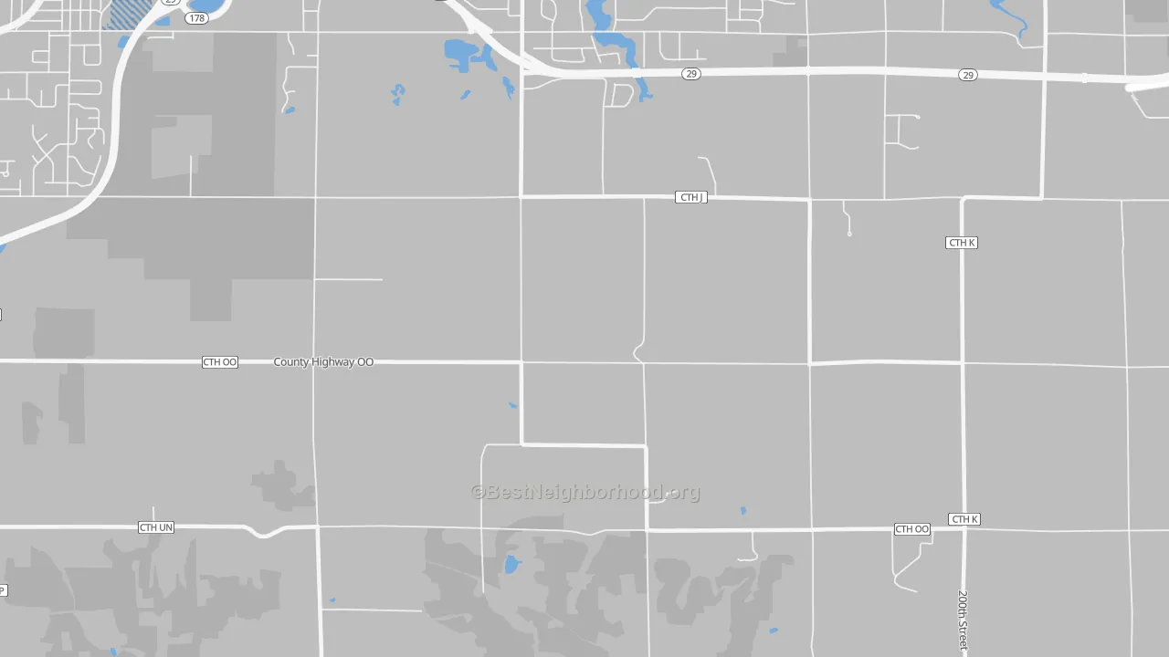 Transit Grade map of Lake Wissota, WI
