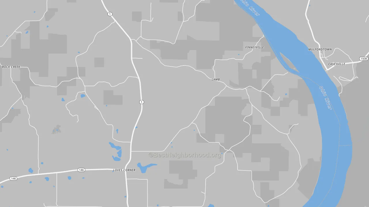 Transit Grade map of Lamb, IL