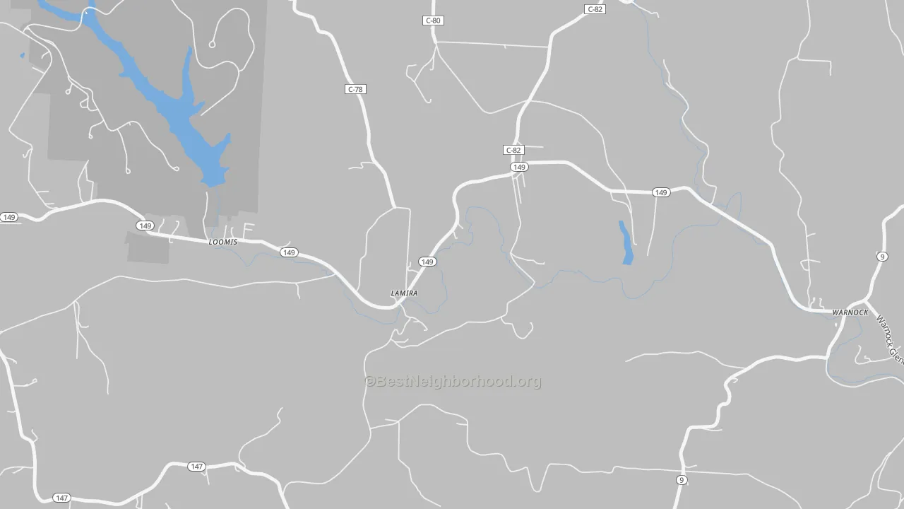 Transit Grade map of Lamira, OH