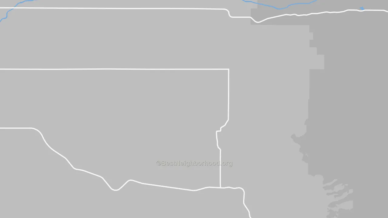 Transit Grade map of Lamont, ID