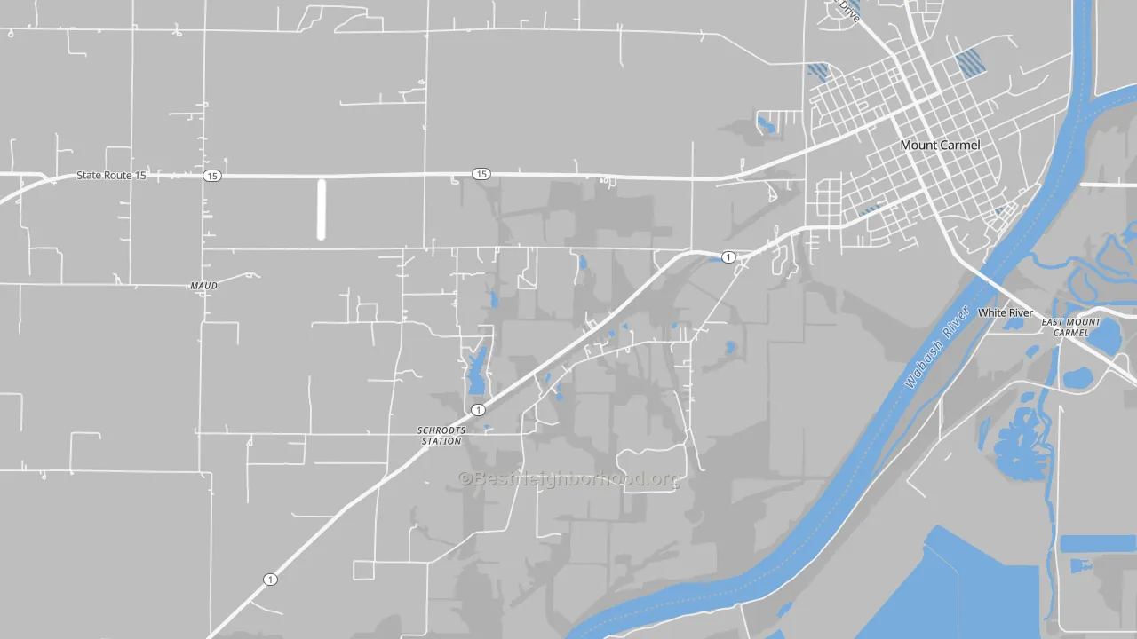 Transit Grade map of Lancaster, IL