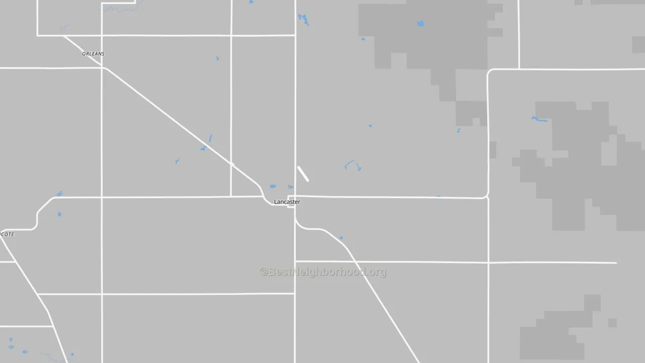 Transit Grade map of Lancaster, MN