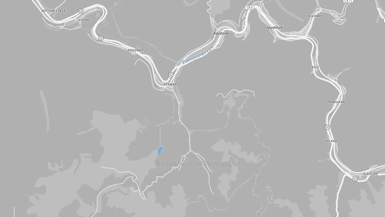 Transit Grade map of Landgraff, WV