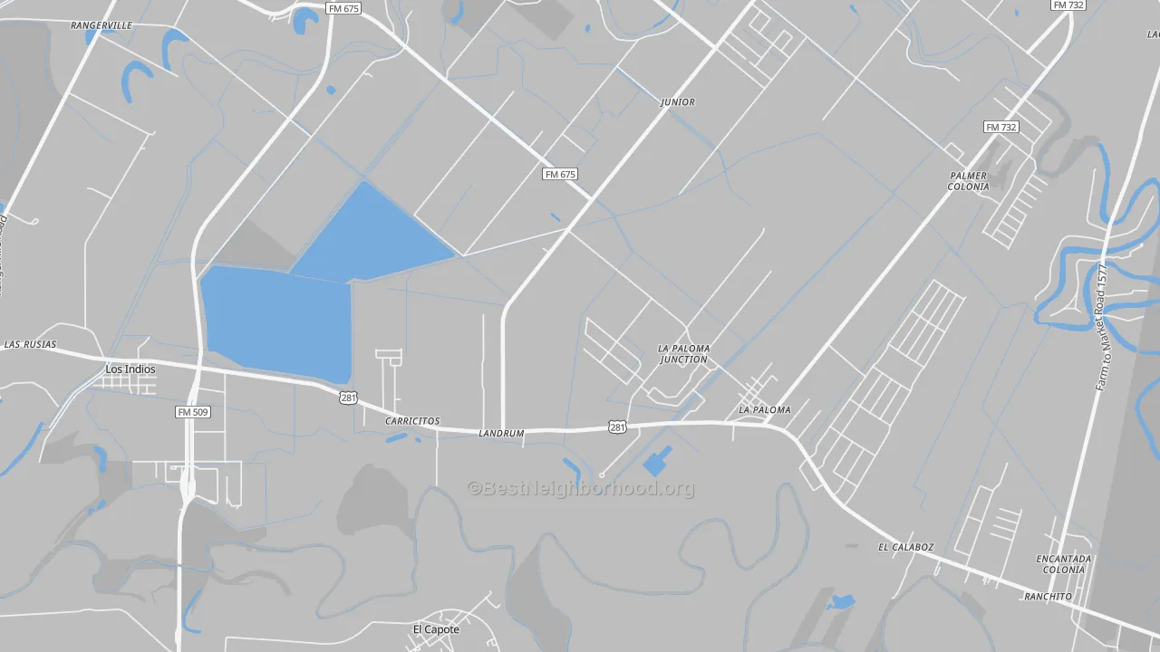 Transit Grade map of Landrum, TX