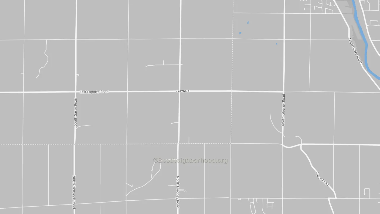 Transit Grade map of Laporte, MI