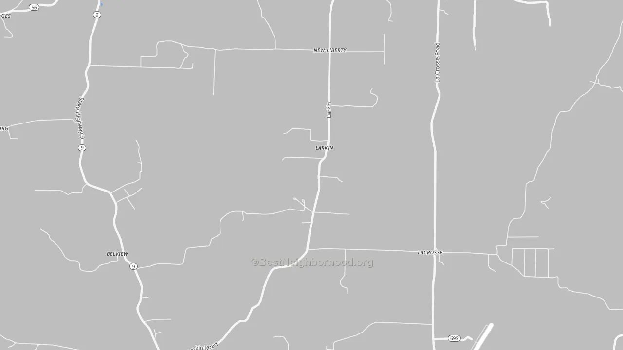 Transit Grade map of Larkin, AR