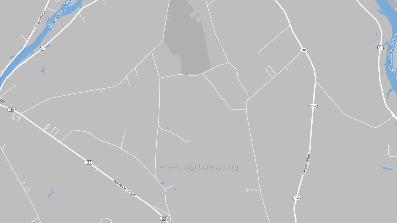 Transit Grade map of Larone, ME
