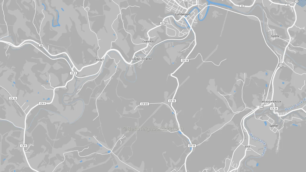 Transit Grade map of Laura Lee Mine, WV