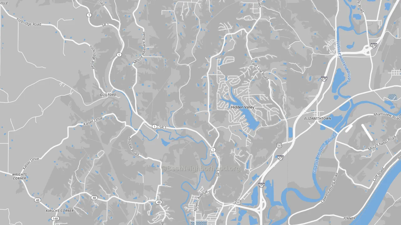Transit Grade map of Lawrenceburg, IN