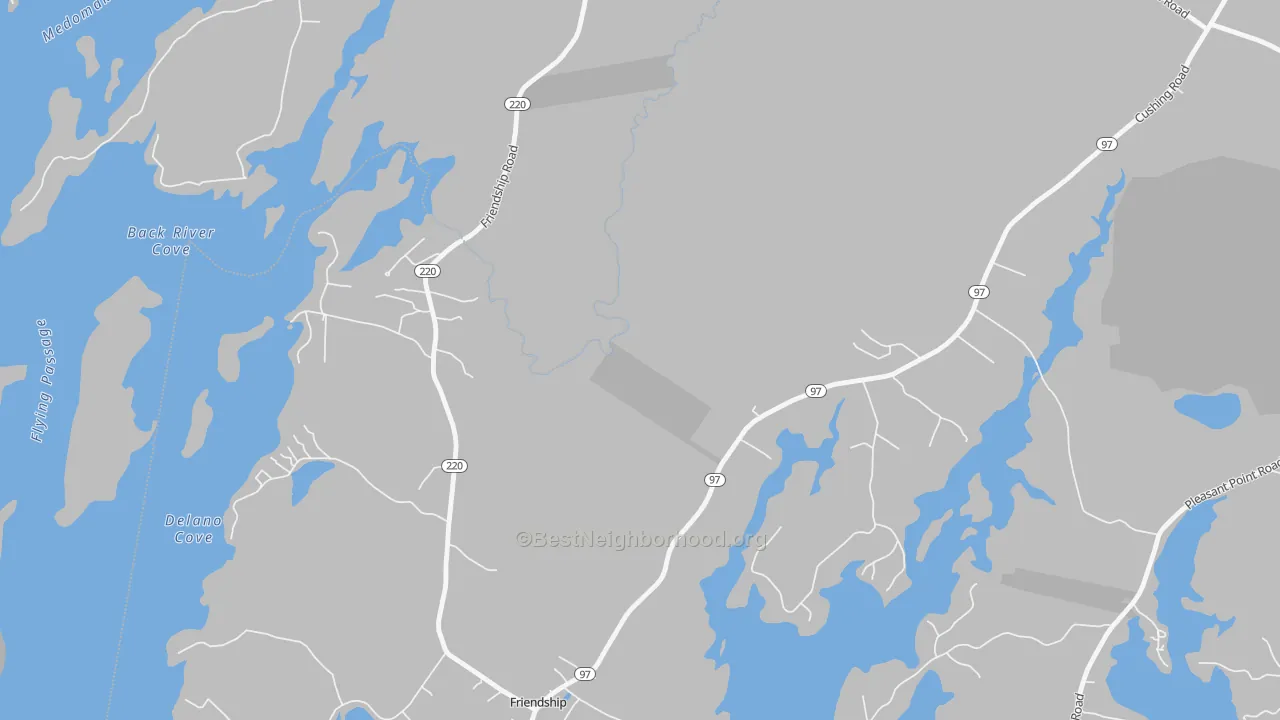 Transit Grade map of Lawry, ME