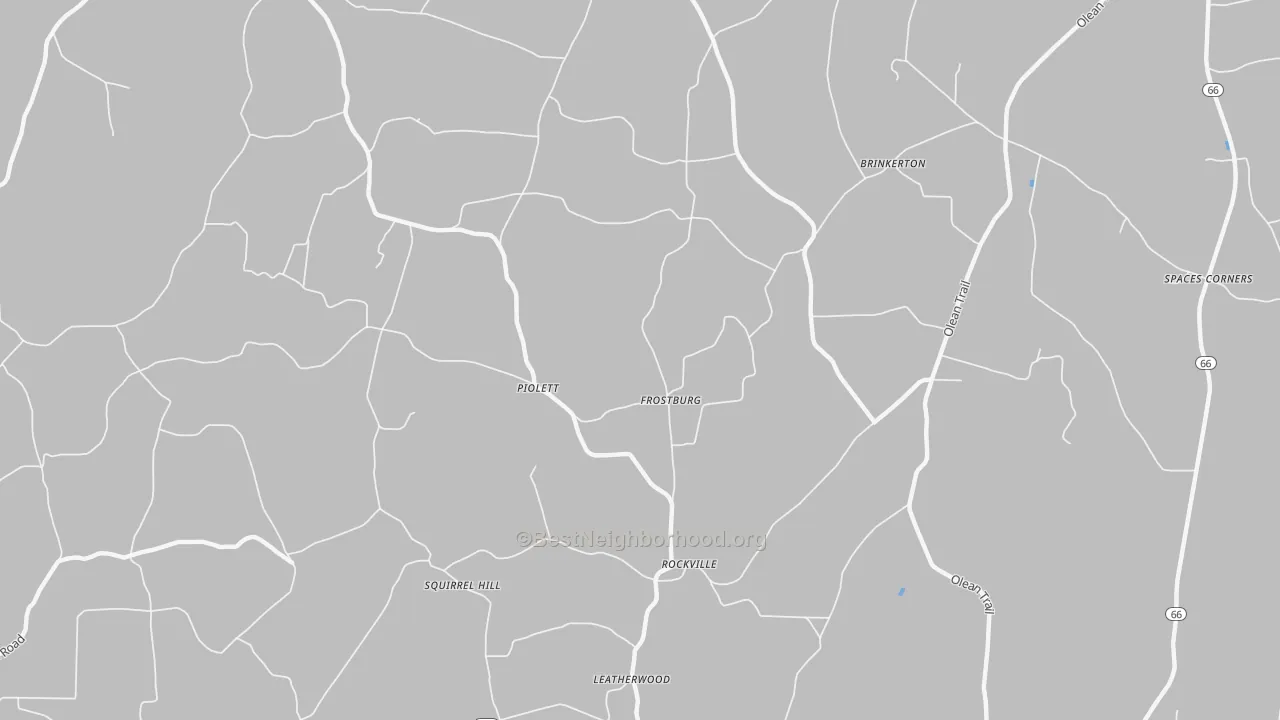 Transit Grade map of Leatherwood, PA