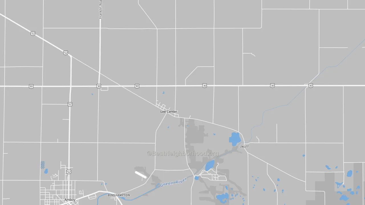 Transit Grade map of Lee Center, IL