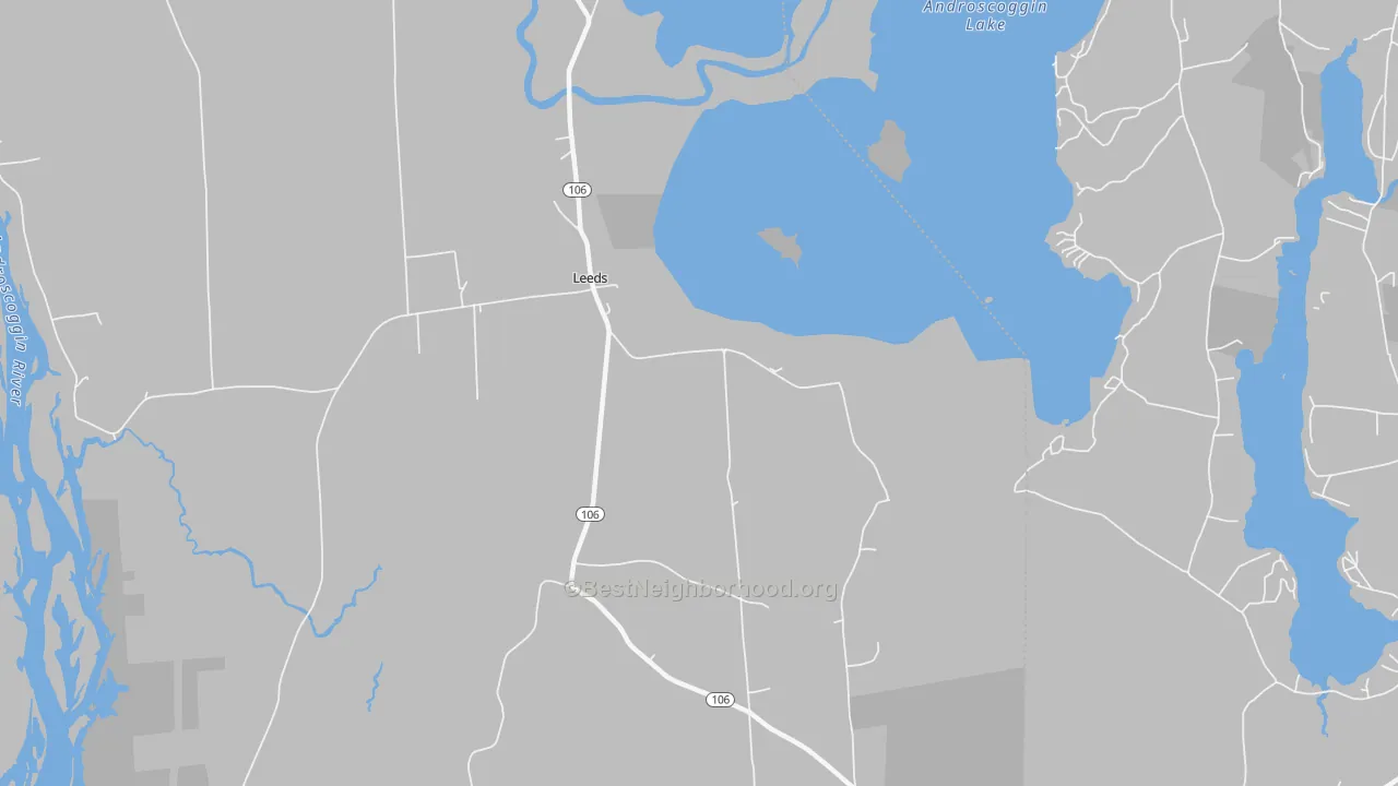 Transit Grade map of Leeds Junction, ME