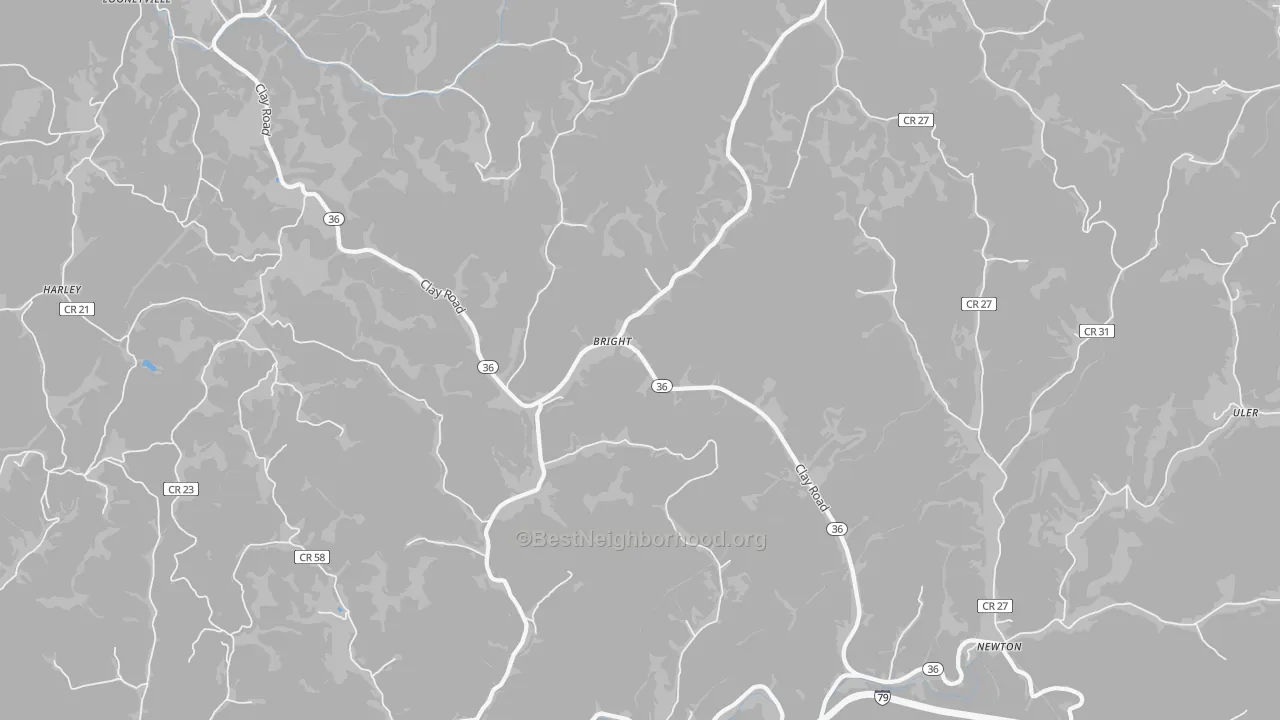 Transit Grade map of Left Hand, WV