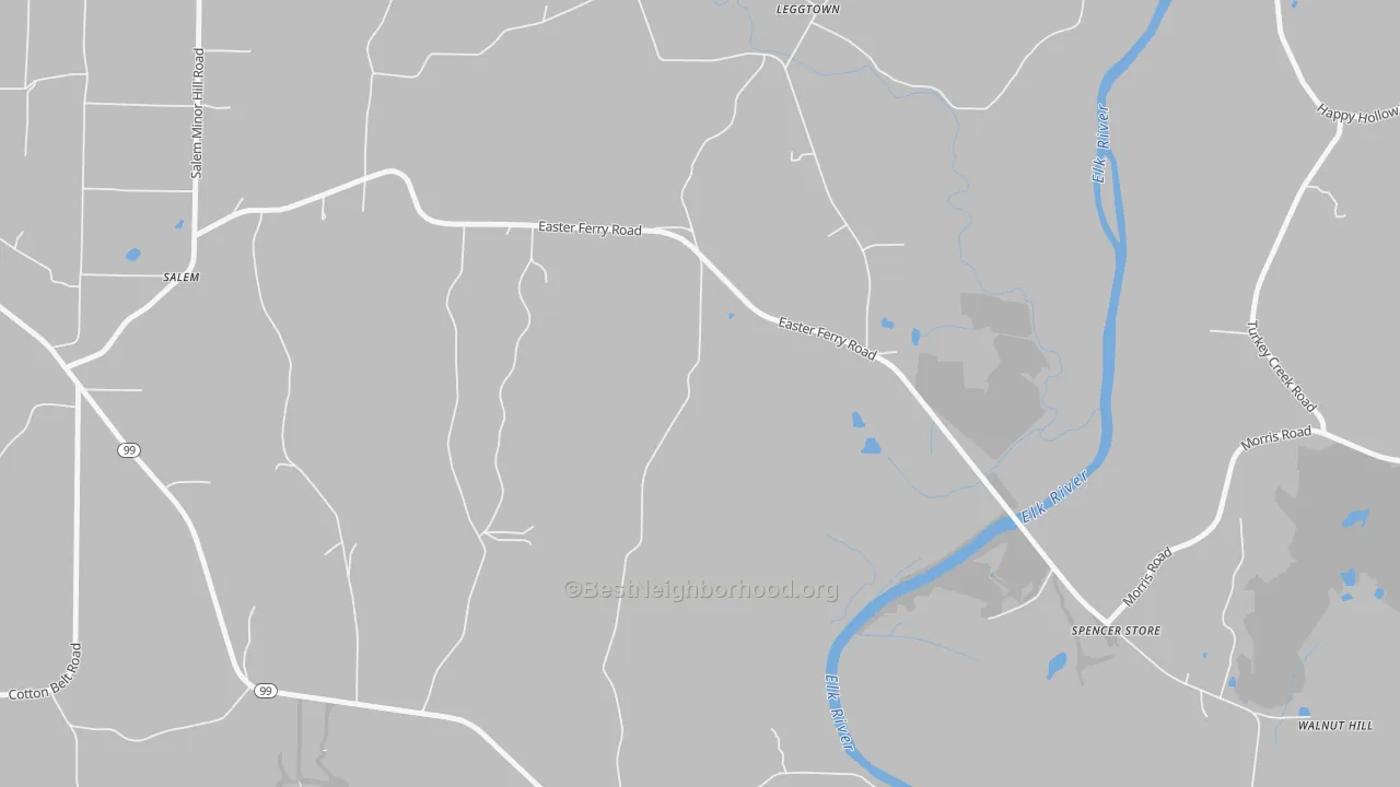 Transit Grade map of Leggtown, AL