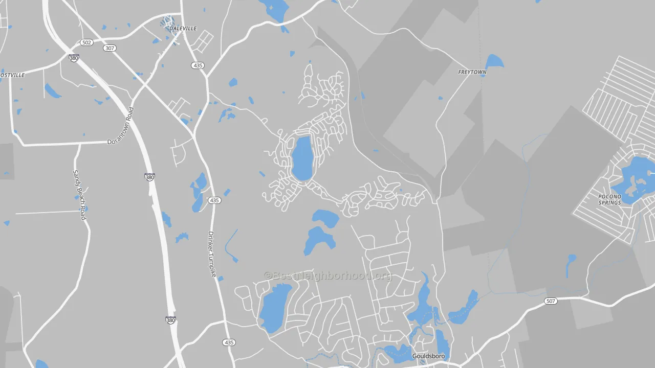 Transit Grade map of Lehigh, PA