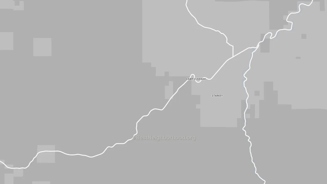 Transit Grade map of Lehman Hot Springs, OR
