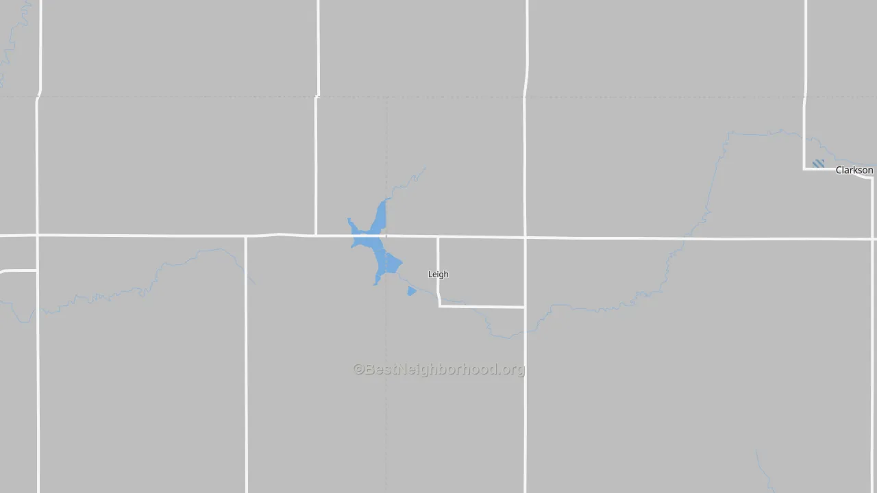 Transit Grade map of Leigh, NE
