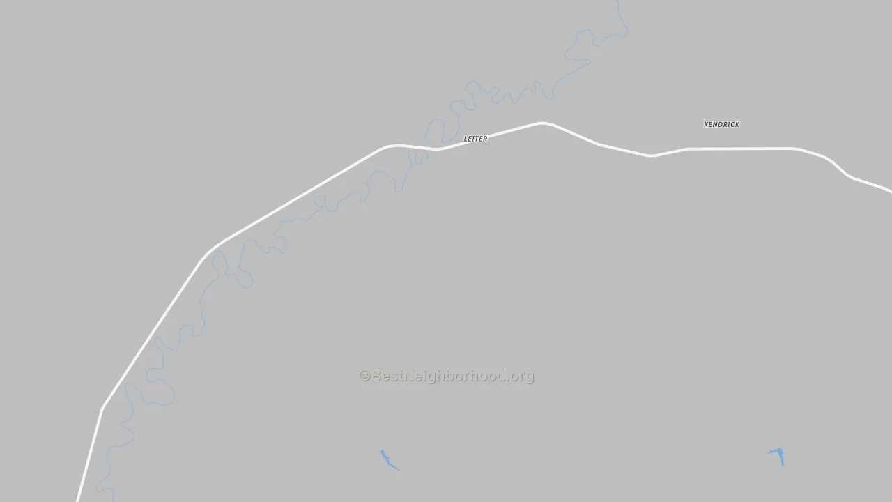 Transit Grade map of Leiter, WY