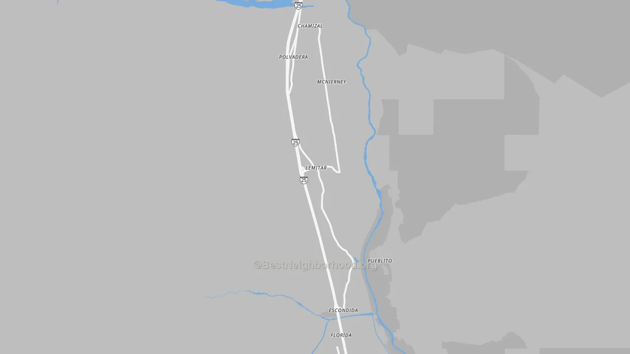 Transit Grade map of Lemitar, NM