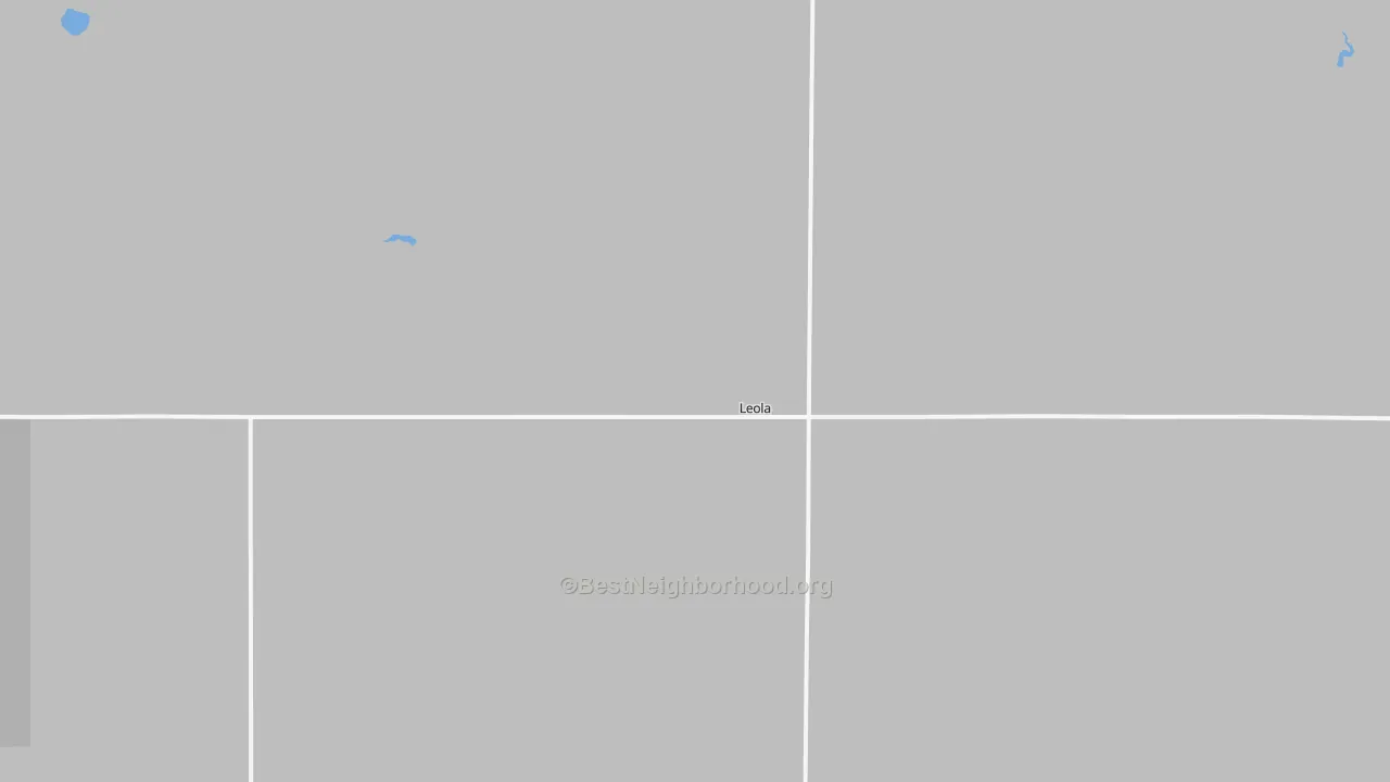 Transit Grade map of Leola, SD