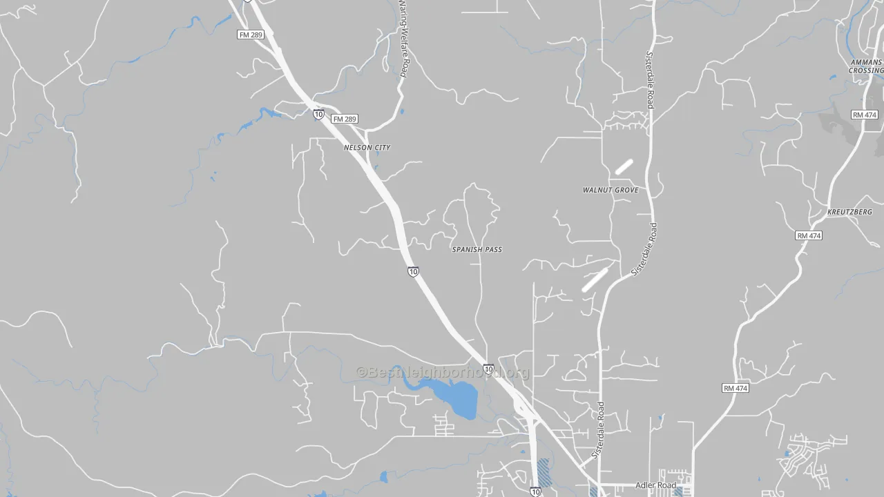 Transit Grade map of Leon Springs, TX