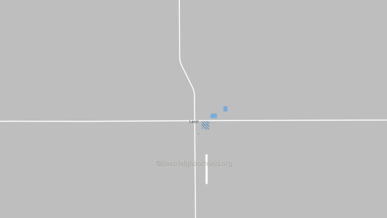 Transit Grade map of Leoti, KS