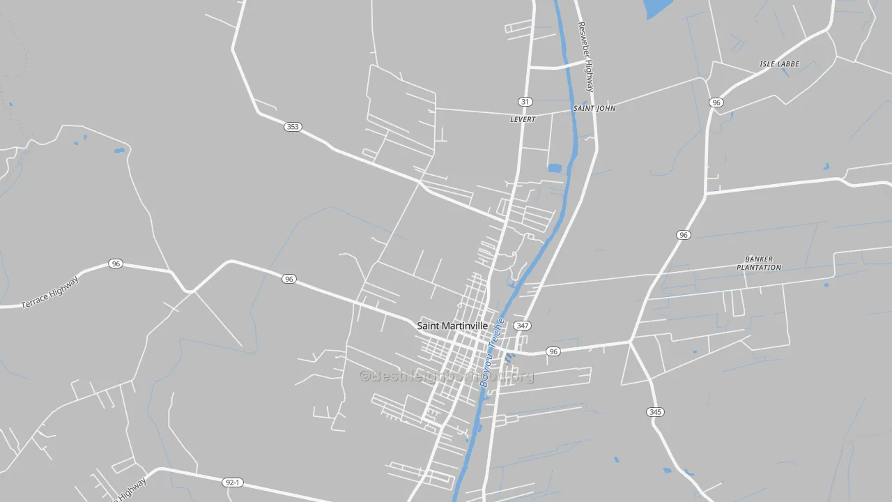 Transit Grade map of Levert, LA