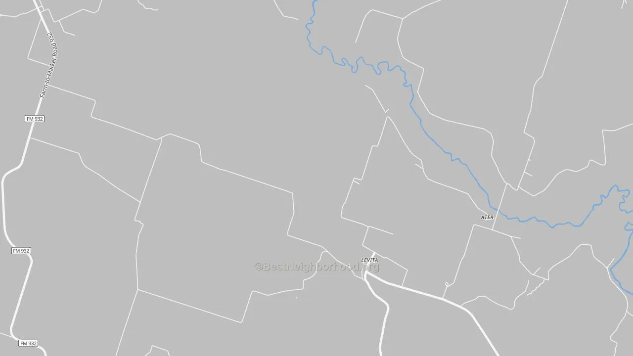 Transit Grade map of Levita, TX