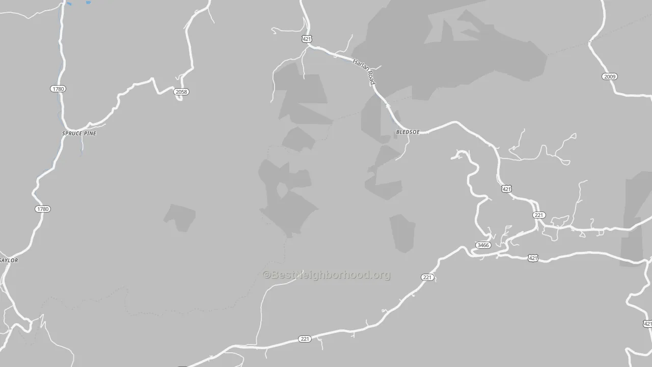 Transit Grade map of Lewis Creek, KY