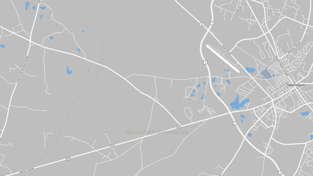 Transit Grade map of Lexsy, GA