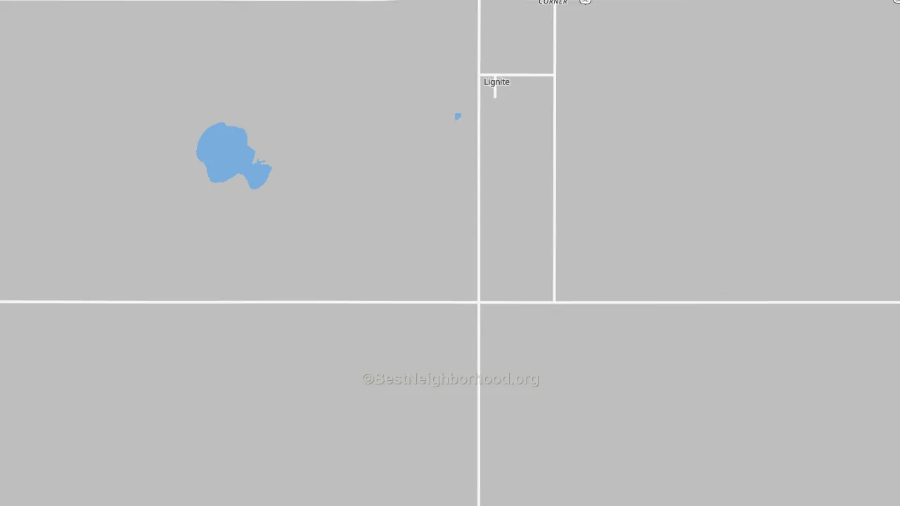 Transit Grade map of Lignite, ND