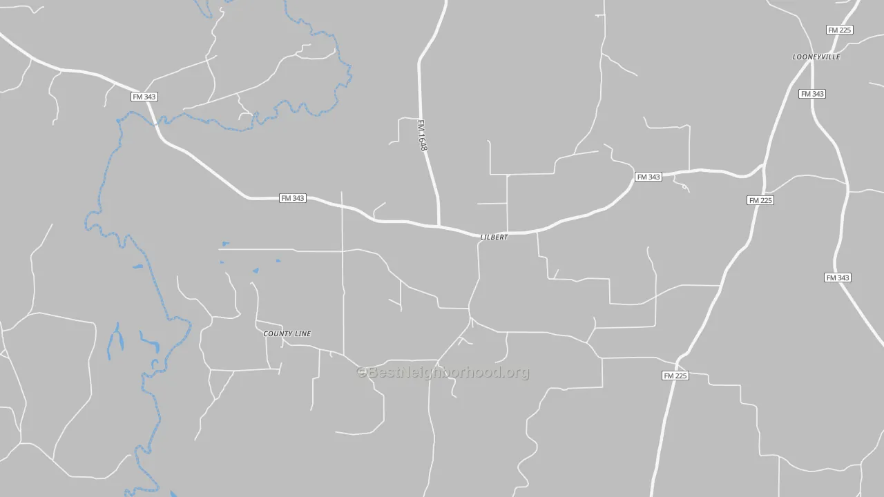 Transit Grade map of Lilbert, TX