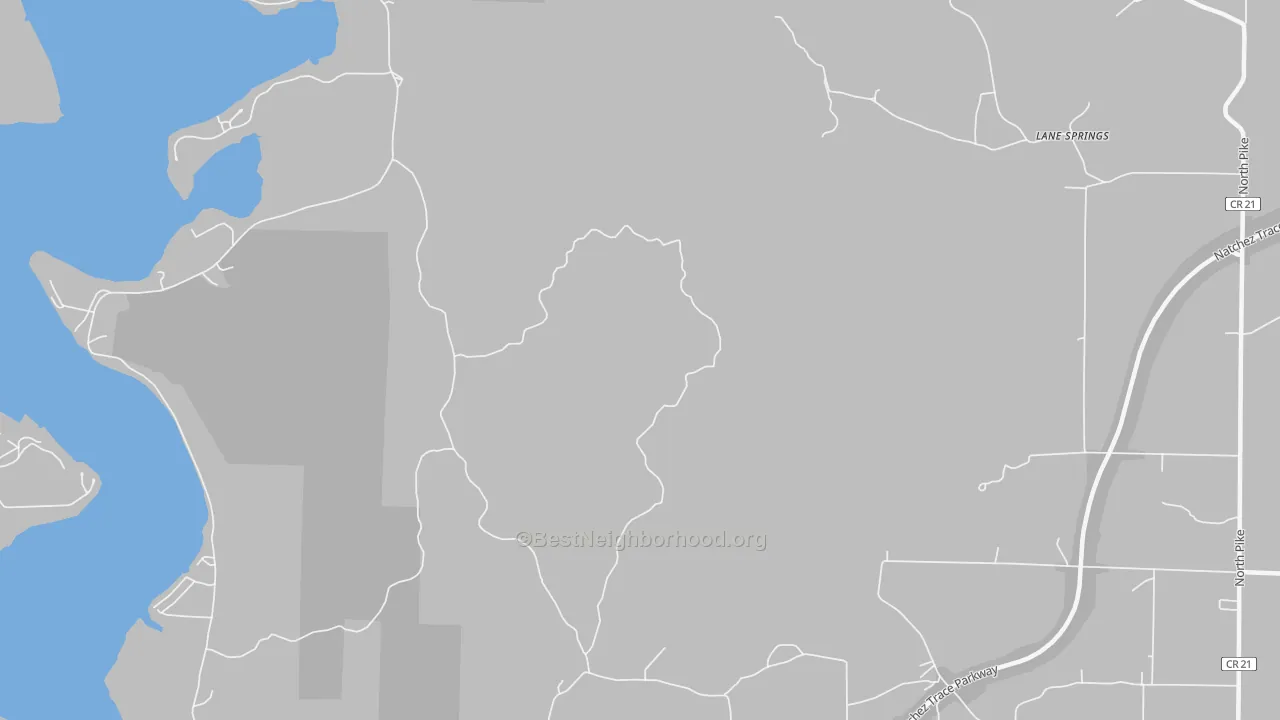 Transit Grade map of Lime Kiln, AL