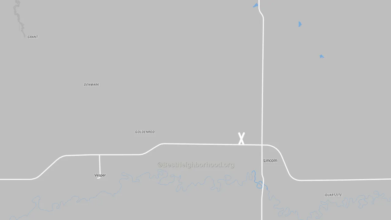 Transit Grade map of Lincoln, KS