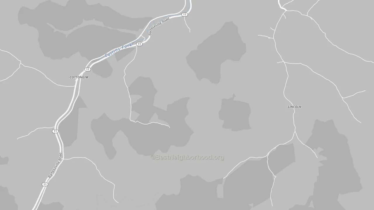 Transit Grade map of Lincoln, KY