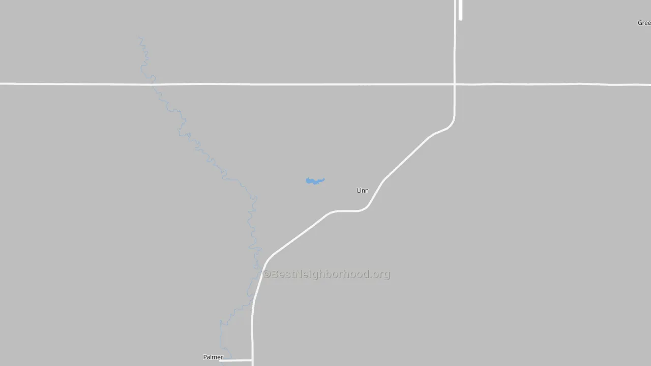 Transit Grade map of Linn, KS