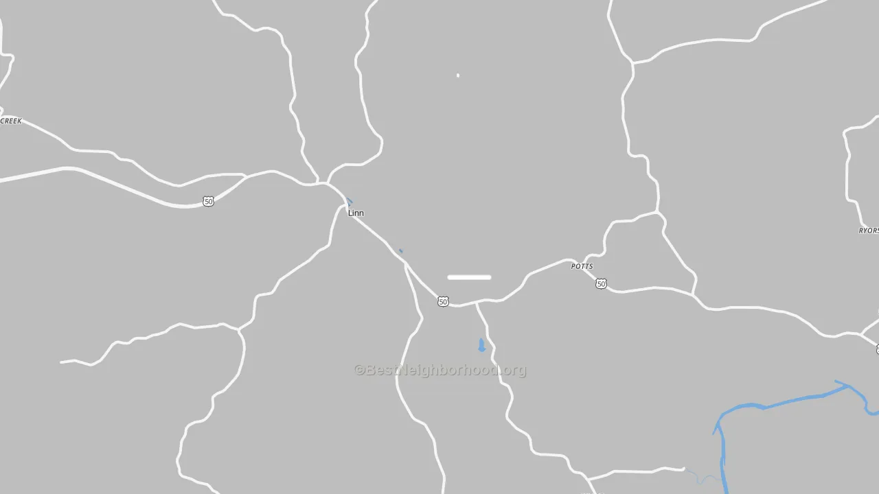 Transit Grade map of Linn, MO