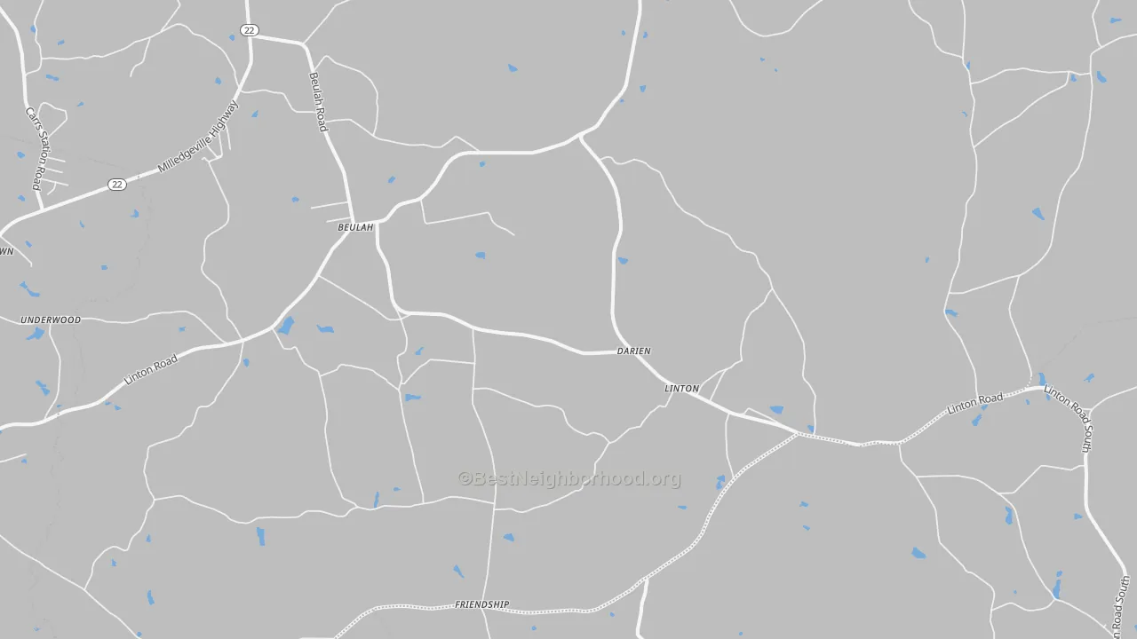 Transit Grade map of Linton, GA