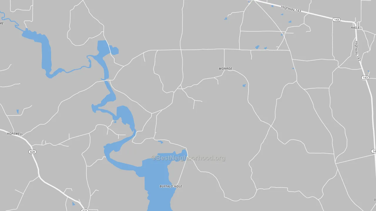 Transit Grade map of Linville, LA
