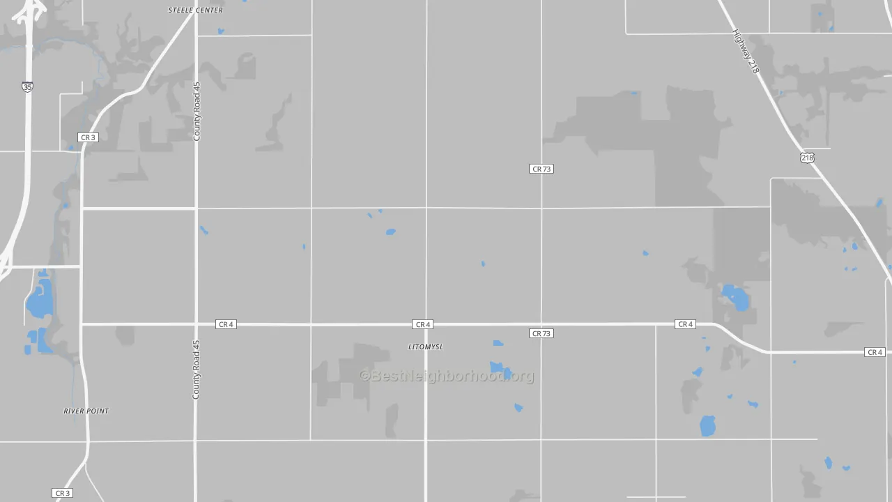 Transit Grade map of Litomysl, MN