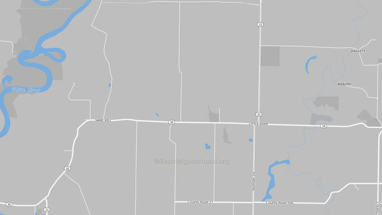 Transit Grade map of Little Dixie, AR