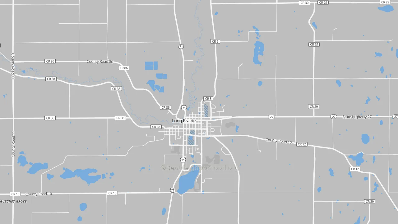 Transit Grade map of Little Sauk, MN